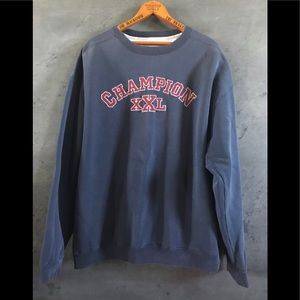Navy Blue Champion XL Sweatshirt